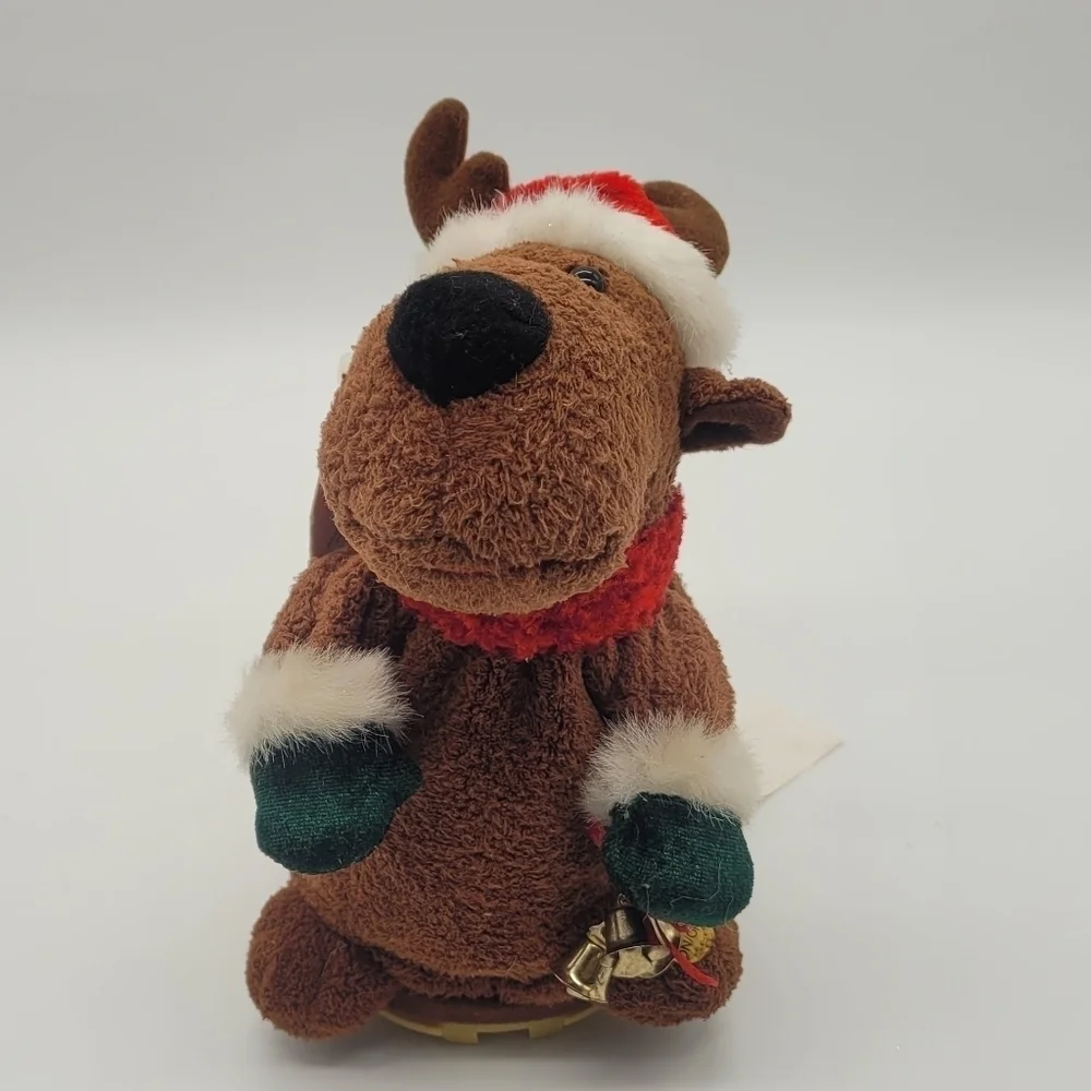 Gemmy Holiday Pals Animated Singing Plush Toy - RARE Reindeer (Does not Dance)